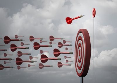 target market - image of dart board