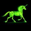 image of green unicorn