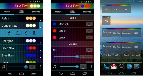 smart home apps - philips hue