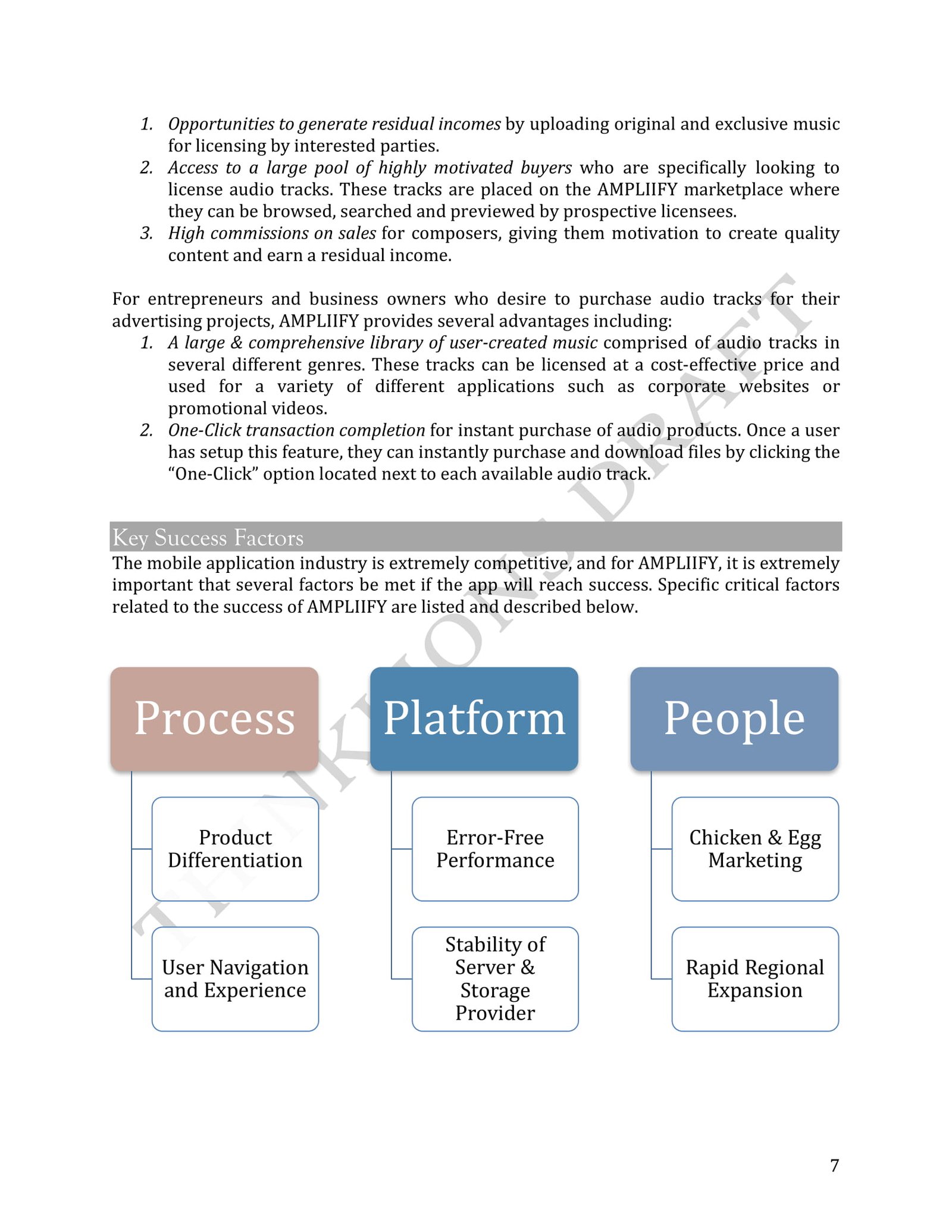 sample business proposal - page 7